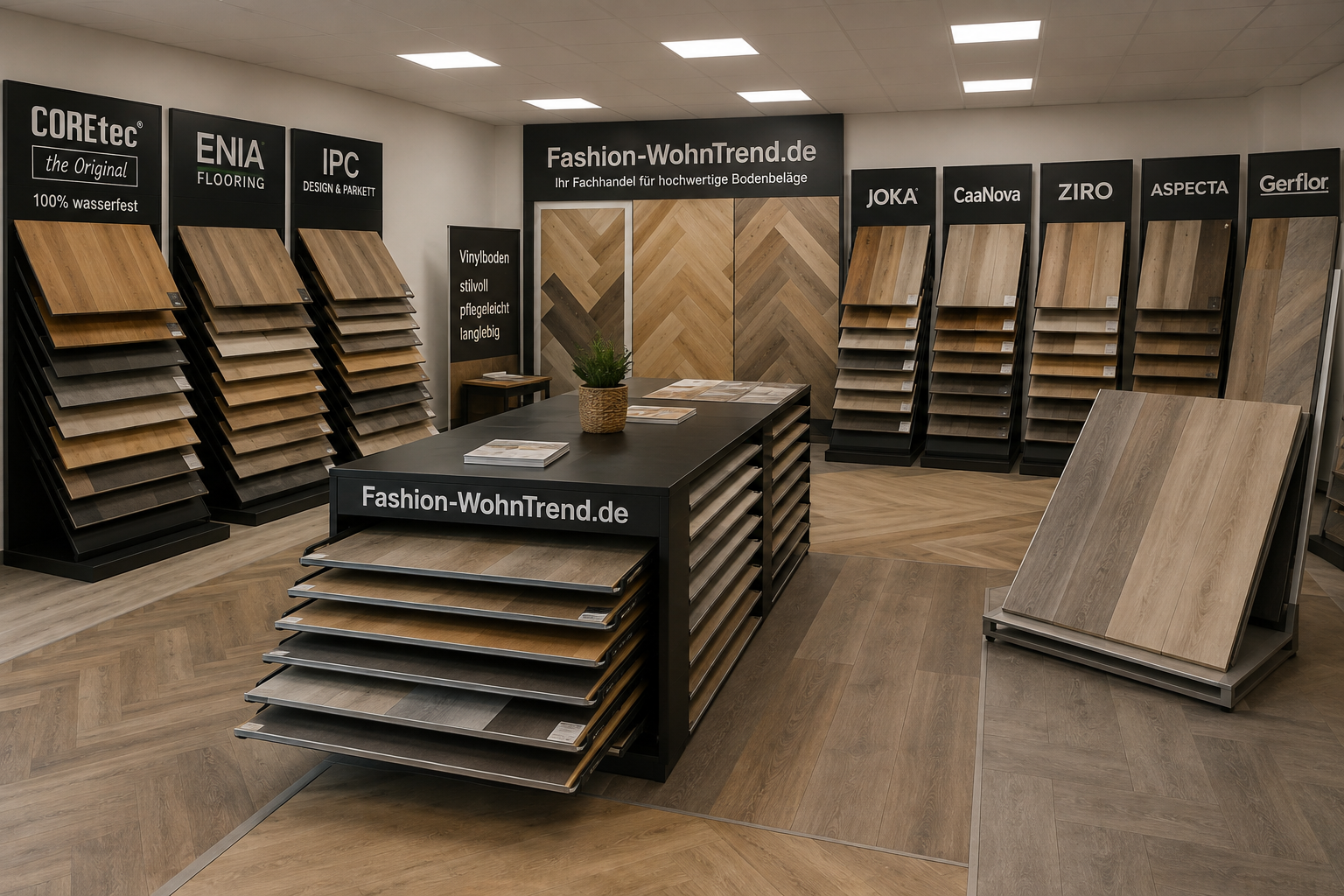 Bodenbelag beim Familienunternehmen Fashion-WohnTrend kaufen